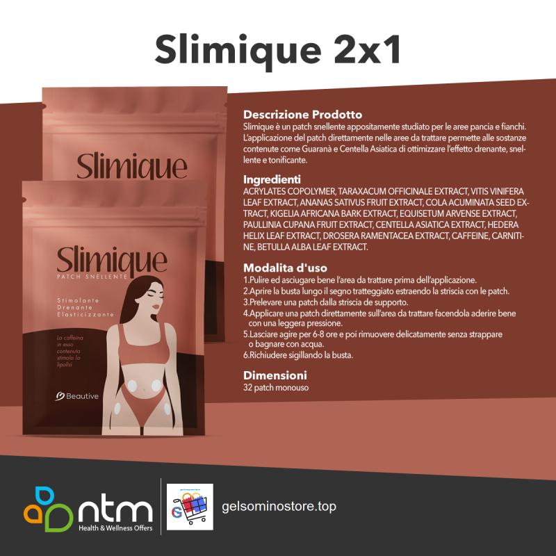 Slimique Patch Snellente 2x1